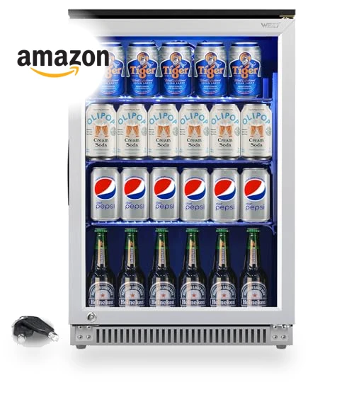 Built-in Beverage Refrigerator with Lock — Drink Coolers, Weili