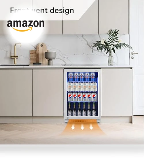 Built-in Beverage Refrigerator with Lock — Drink Coolers, Weili