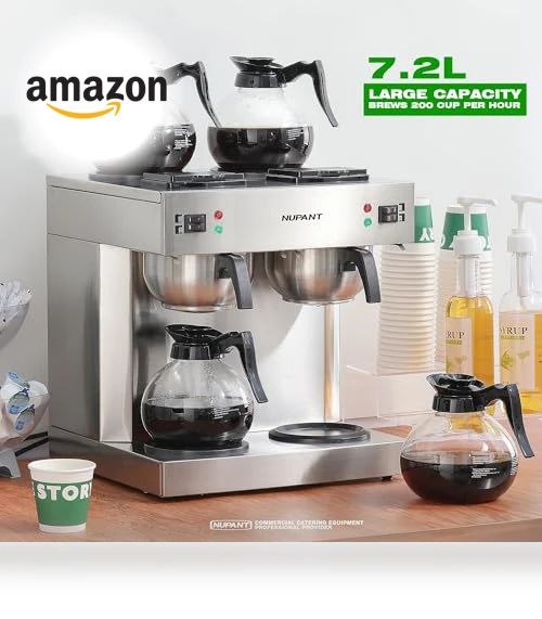 Commercial Dual Drip Coffee Maker — Coffee Makers, NUPANT