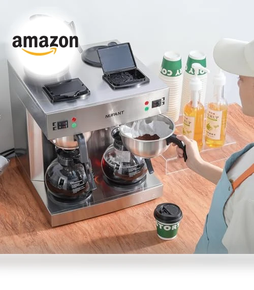 Commercial Dual Drip Coffee Maker — Coffee Makers, NUPANT
