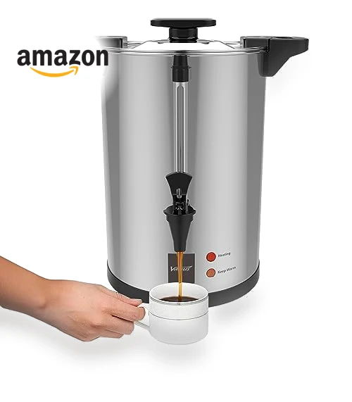 Commercial Grade Stainless Steel Coffee Urn — Urns, Valgus