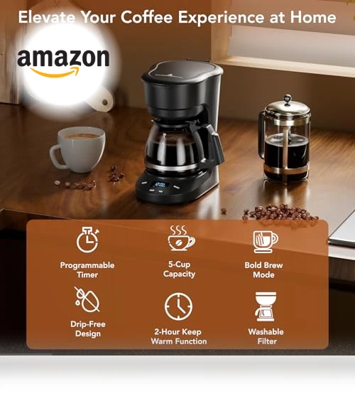 Compact Coffee Machine — Brewing Excellence, COWSAR