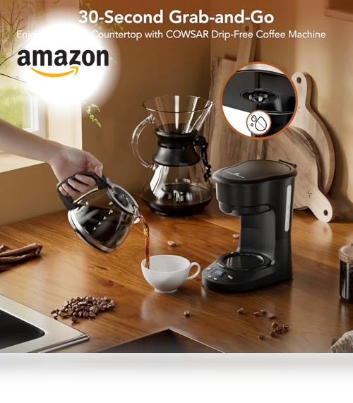 Compact Coffee Machine — Brewing Excellence, COWSAR