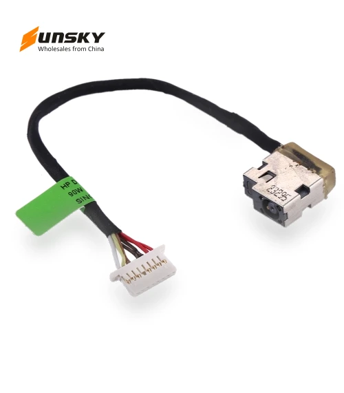 DC Power Jack Connector Flex Cable — Laptop Parts, HP