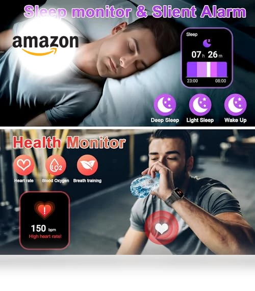 Fitness Tracker Smart Watch — Smartwatches, Kimeag