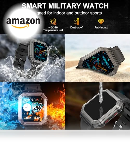 Fitness Tracker Smart Watch — Smartwatches, Kimeag