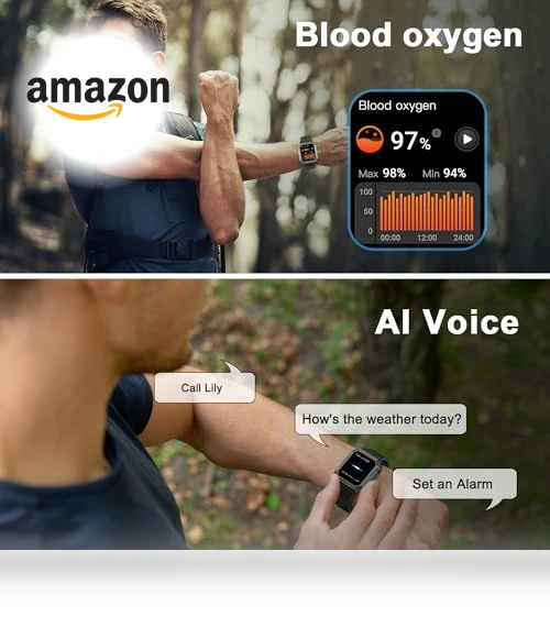 Fitness Tracker Smart Watch — Smartwatches, Kimeag