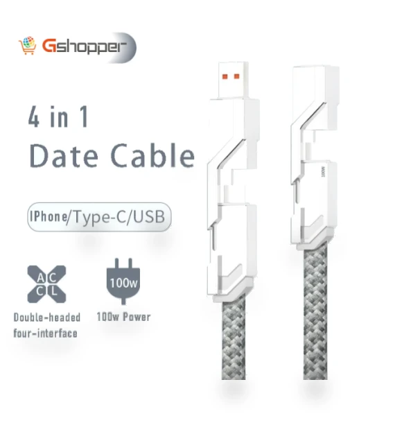 Flat Braided Anti-tangle Charger Cable — Charging Solutions