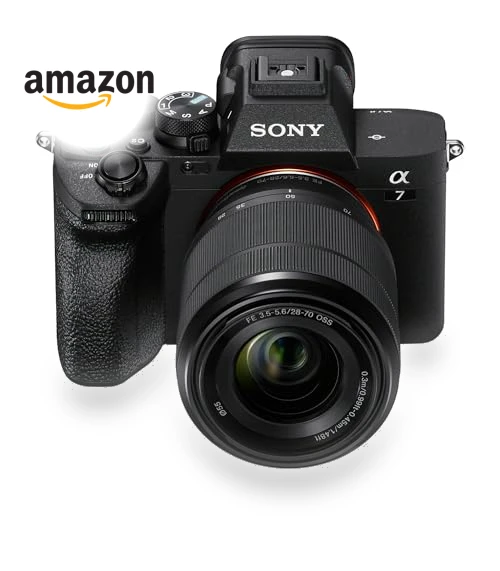 Full-frame Mirrorless Interchangeable Lens Camera with Zoom Lens Kit, Sony