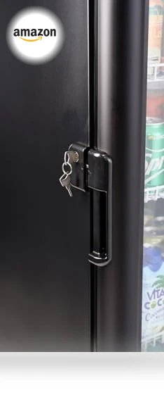 Glass Door Display Refrigerator — Mini Fridges, PremiumLevella