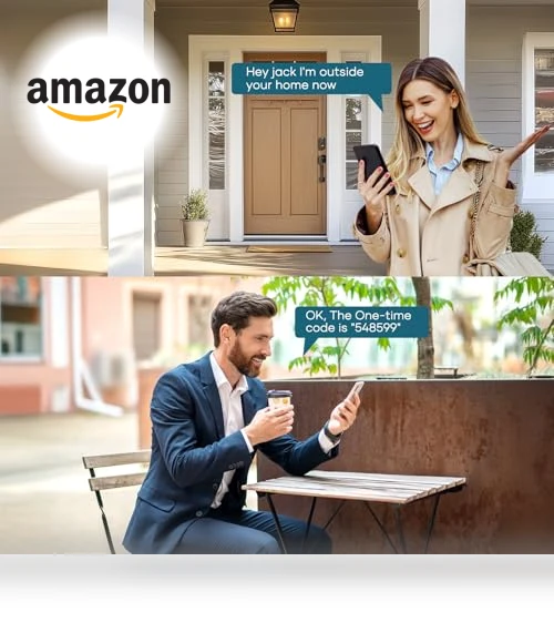 Keyless Entry Smart Lock with Handle — Smart Home Security, SMONET