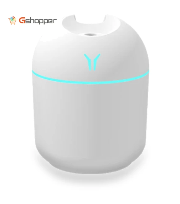 Mini Desktop Colorful Night Light Car Humidifier — Air Moisturizers