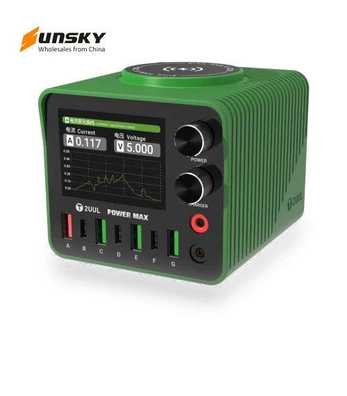 Multi-Port Charger Adjustable Voltage Power Supply — Chargers & Adapters, 2UUL