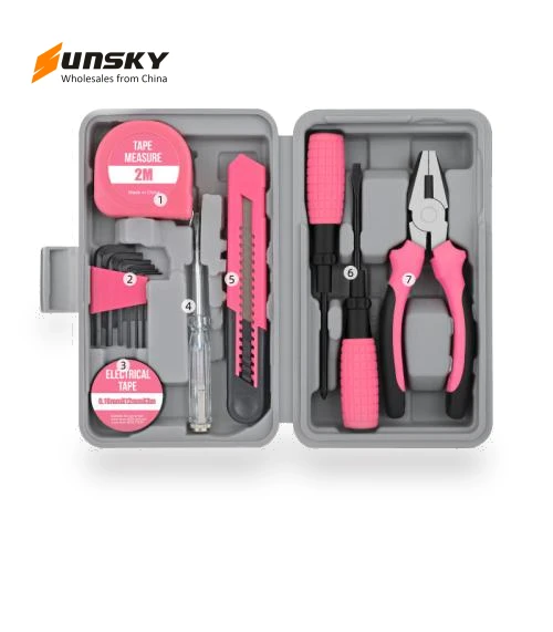 Multifunctional Home Hardware Tools Repair Hand Toolbox Combination Set — Electrical