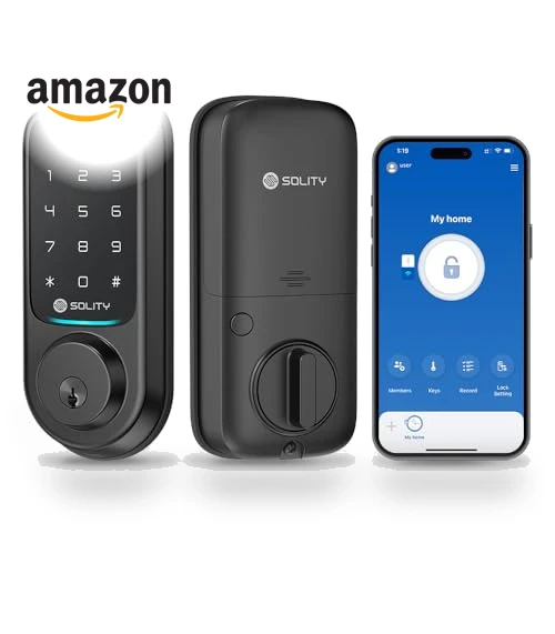 No-Hub Smart Digital Door Lock — Accessories, SOLITY