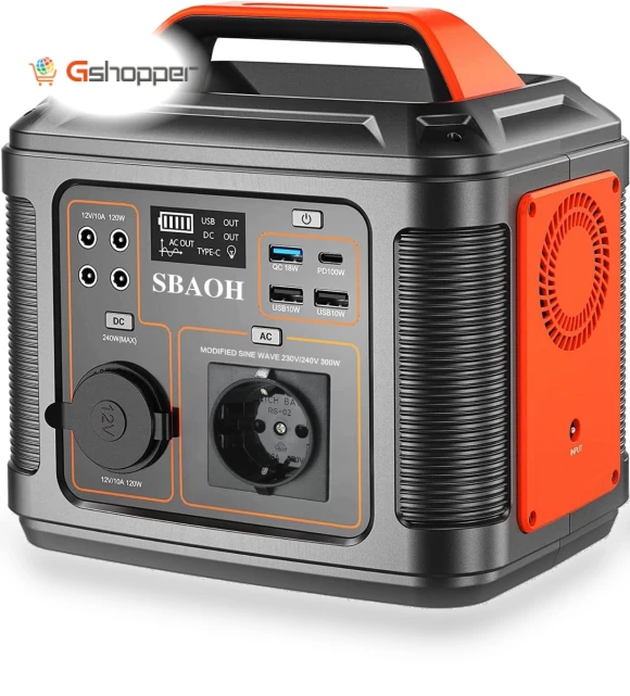 Portable Power Station 300W — Power Inverters, SBAOH