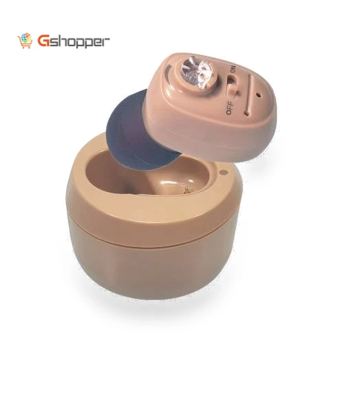 Rechargeable Invisible Wireless Hearing Aid Sound Amplifier — Hearing Support, CIC
