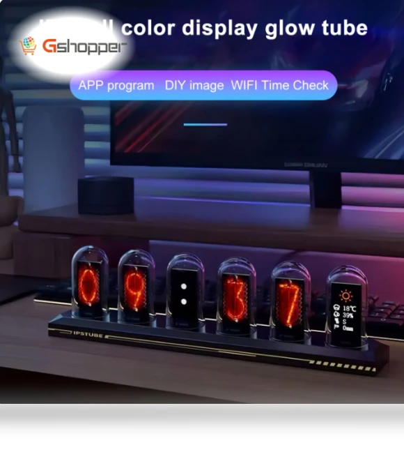 RGB Nixie Tube Clock — Creative Lighting Solutions