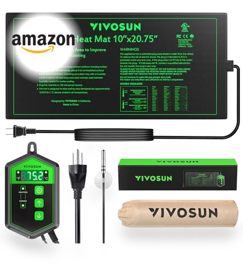 Seedling Heat Mat and Digital Thermostat Combo Set — Heating Mats, VIVOSUN
