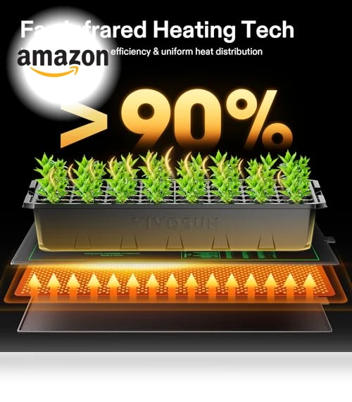 Seedling Heat Mat and Digital Thermostat Combo Set — Heating Mats, VIVOSUN