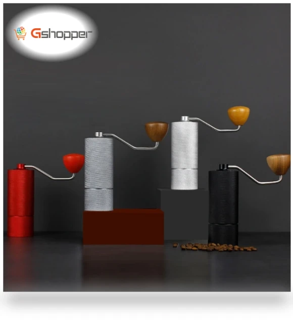 Stainless Steel Hand Crank Coffee Bean Grinder — Hand Coffee Grinders
