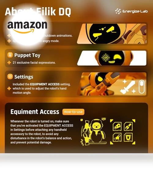 Touch Interactive Robot Pet — Interactive Learning Devices, Energize Lab
