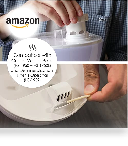 Ultrasonic Small Air Humidifier — Air Moisture Control, Crane