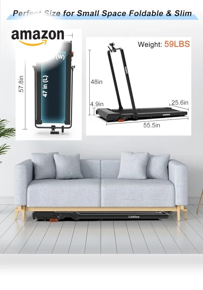 Under Desk Treadmill — Treadmills, Lichico