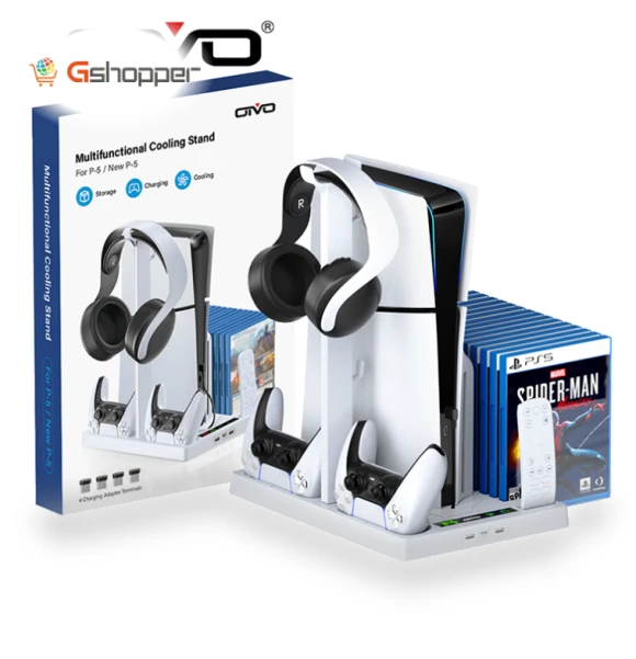 Universal Cooling Base for PS5 Slim — Cooling, OIVO