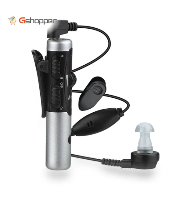USB Rechargeable Hearing Aid with Adjustable Pitch Sound Amplifier — Hearing Support