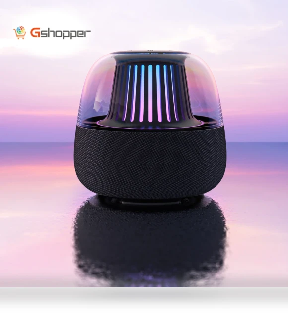 Wireless Bluetooth Speaker with RGB Lights — Portable Audio Solutions, Allway