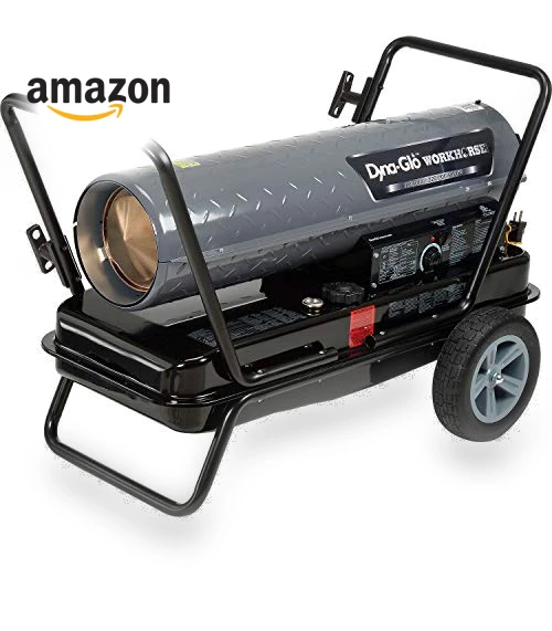 Workhorse Kerosene Forced Air Heater — Portable Kerosene Heaters, Dyna-Glo