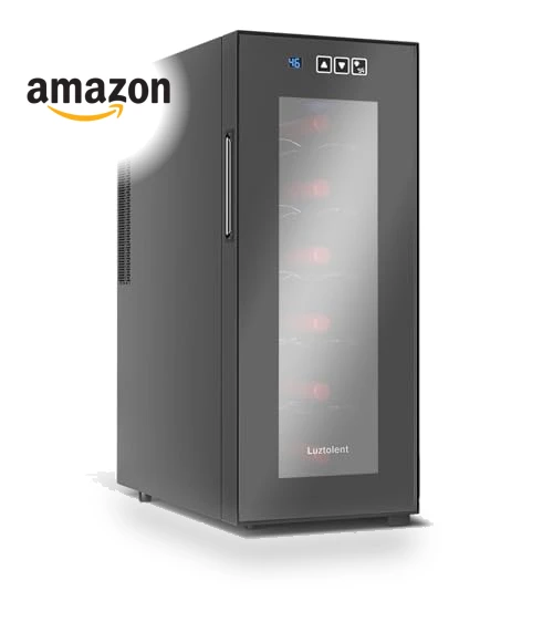 12 Bottles Wine Fridge — Mini Fridges, Luztolent