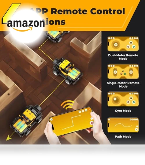 4-in-1 Robot Building Kit — Interactive Figures & Robots, Apitor