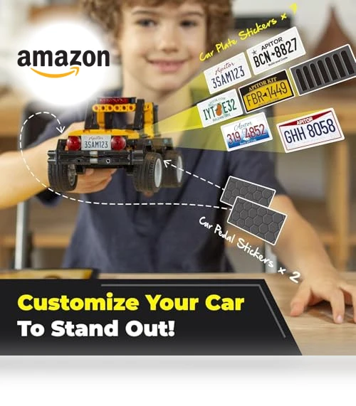 4-in-1 Robot Building Kit — Interactive Figures & Robots, Apitor