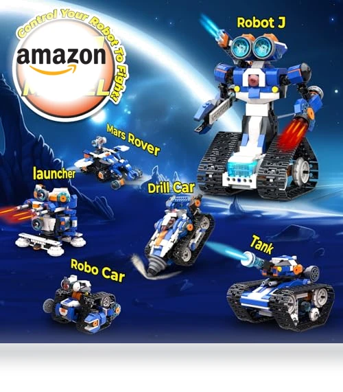 6-in-1 Robot Building Kit — Construction Kits, Apitor