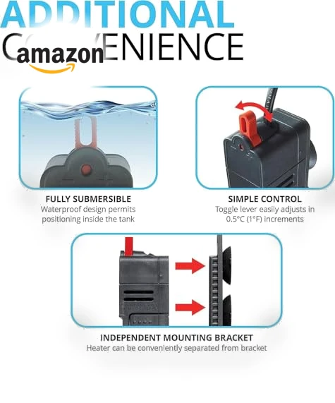 Advanced Electronic Aquarium Heater — Heaters & Chillers, Fluval