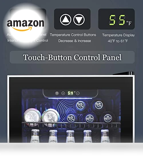 Beverage Refrigerator Cooler — Drink Coolers, Antarctic Star