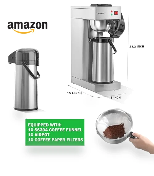 Commercial Airpot Coffee Brewer — Carafes & Pitchers, NUPANT