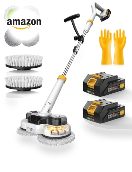 Cordless Electric Mop and Scrubber — Sweepers, qimedo