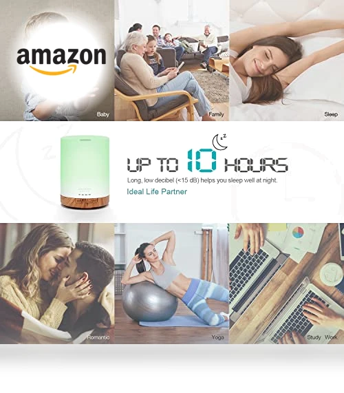 Essential Oil Diffuser with Humidifier — Diffusers, ASAKUKI
