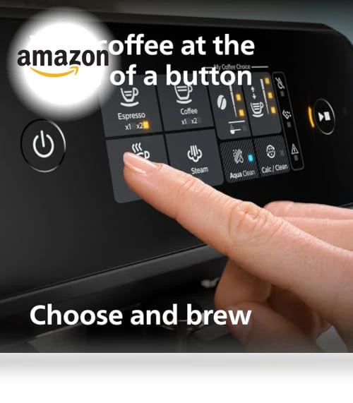 Fully Automatic Espresso Machine with Milk Frother — Electric Blade Coffee Grinders, Philips