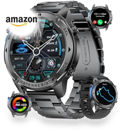 GPS Military Smart Watch — Smartwatches, LIGE