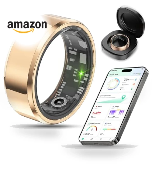 Health Tracker Smart Ring — Fitness Bands, VNEXFU