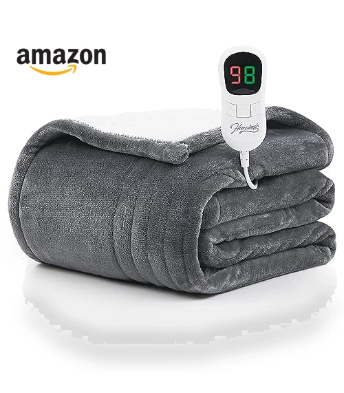 Heated Blanket Electric Throw — Electric Blankets, Homemate