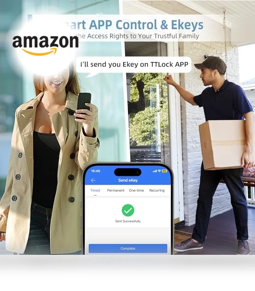Keyless Entry Door Lock with Keypad and Fingerprint — Accessories, MSR X6