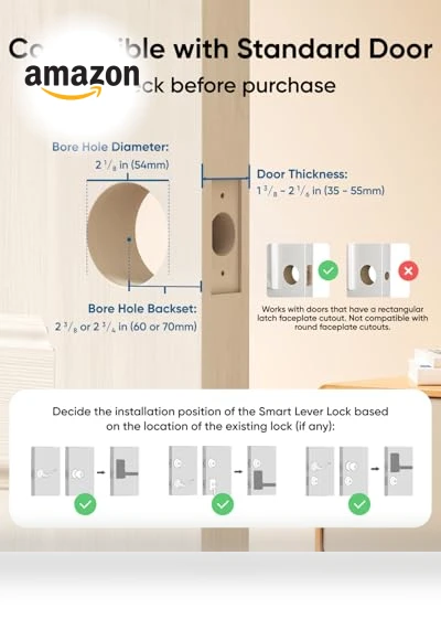 Keyless Fingerprint Door Lock with Handle — Biometric Security, eufy Security