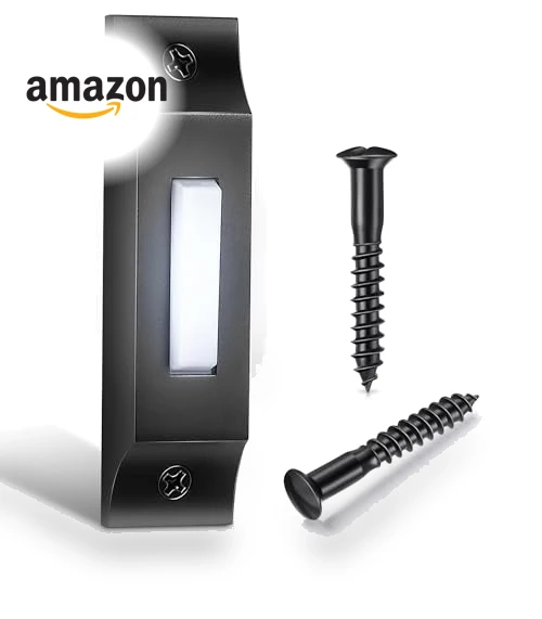 LED Lighted Doorbell Button — Push Buttons, Enhon
