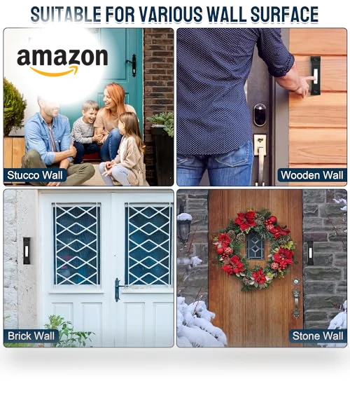 LED Lighted Doorbell Button — Push Buttons, Enhon