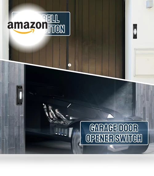 LED Lighted Doorbell Button — Push Buttons, Enhon